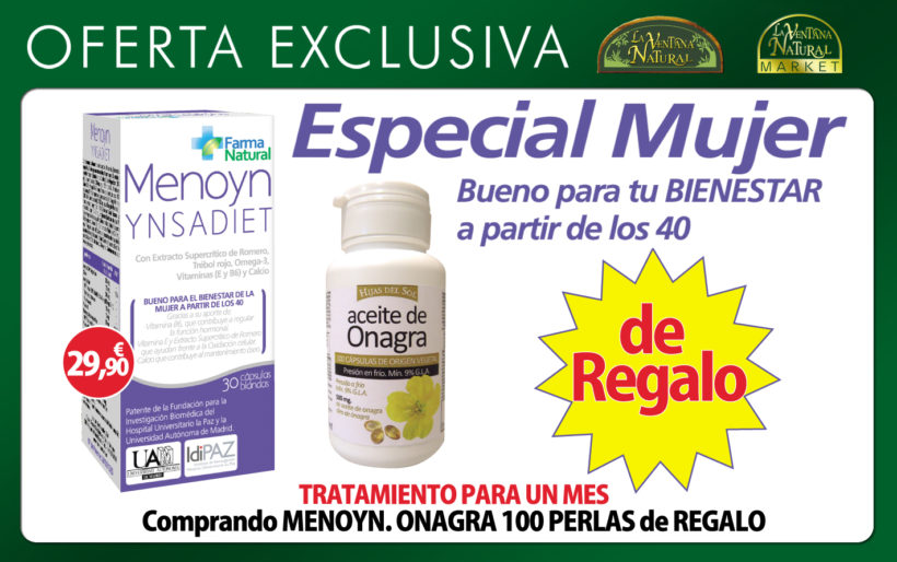 Oferta Abril: Onagra 100 perlas de regalo Oferta Abril: Onagra 100 perlas de regalo