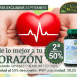 Oferta de Septiembre: Por la compra de un Omega 3 Premium 150 perlas Phytogreen, 2ª unidad al 50%. Dale lo mejor a tu corazón!