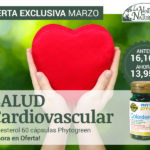 Oferta Marzo: Colesterol 60 cápsulas vegetales Phytogreen antes 16.10 €, ahora 13.95 €.
