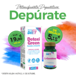 Oferta Octubre: Por la compra de un Detoxigreen 475ml. llévate un L-carnitina 30 cápsulas Phytogreen  de REGALO! CUIDATE!