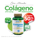 Oferta Septiembre: Por la compra de un Colágeno Hidrolizado 270 comprimidos Phytogreen, la segunda unidad al 50%! Cuida tus articulaciones, huesos y piel!