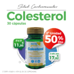 OFERTA MARZO: Por la compra de un Colesterol  30 cápsulas Phytogreen, la Segunda unidad al 50%!! Cuida tu colesterol!